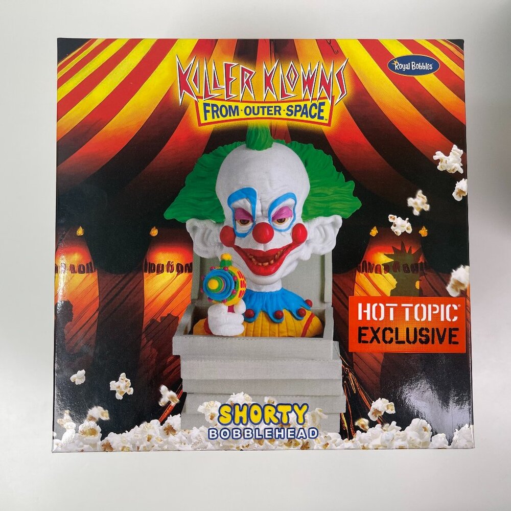 Royal Bobbles Killer Klowns From Outer Space Shorty Bobblehead Horror NIB